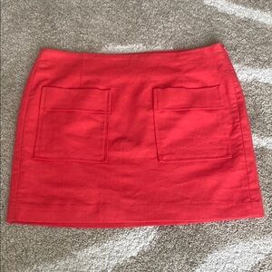 Gap Red Women's Skirt with Pockets